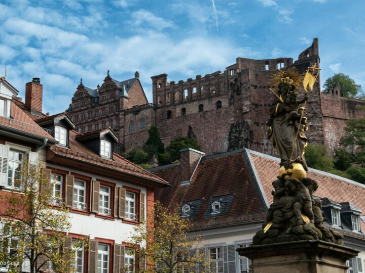Piazza del mercato di Heidelberg